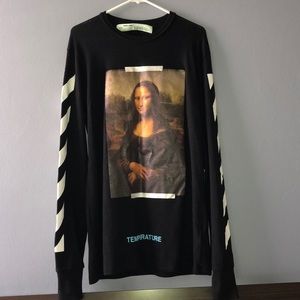NWOT Men's OFF-WHITE long sleeve tee